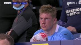 Le visage tuméfié de De Bruyne