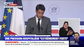 Gabriel Attal: "2,5 millions de doses ont été injectées" la semaine dernière