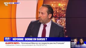 Sébastien Chenu (RN): "Élisabeth Borne ne sert pas à grand-chose, n'a pas d'autorité, a raconté n'importe quoi aux Français"