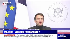 Emmanuel Macron veut-il des universités payantes ? 