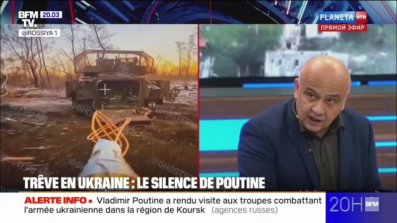 Guerre en Ukraine: le silence de Vladimir Poutine face à un possible cessez-le-feu thumbnail