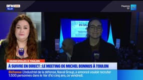 Meeting de Michel Bonnus : deuxième meeting pour le candidat républicain de Toulon