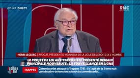 Terrorisme : faut-il durcir la loi ? "Nous sacrifions des libertés sans nous en rendre compte", selon Henri Leclerc, président d'honneur de la Ligue des Droits de l'Homme