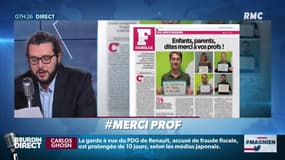#Magnien: les internautes remercient leurs professeurs avec #MerciProf