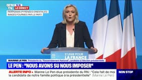 Marine Le Pen sur la présidentielle: "Cette victoire, nous allons la chercher"