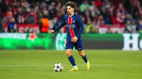 Vitinha lors de Bayern Munich-PSG, le 26 novembre 2024 en Ligue des champions
