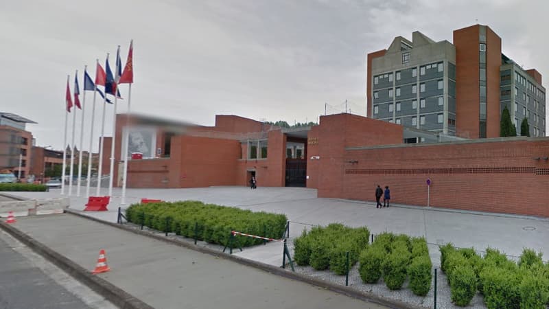 Façade du Conseil régional de Midi-Pyrénées, à Toulouse.