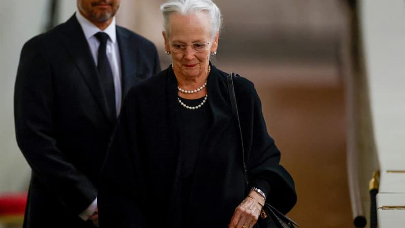 La reine du Danemark Margrethe II à Londres le 18 septembre 2022.