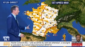 Météo du mardi 25 juillet 2017