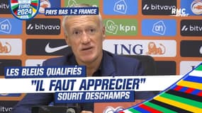 Pays Bas 1-2 France : "Il faut apprécier la qualification à l'Euro" Deschamps satisfait