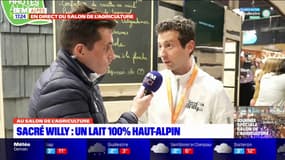 Salon de l'agriculture: Sacré Willy, un lait 100% haut-alpin