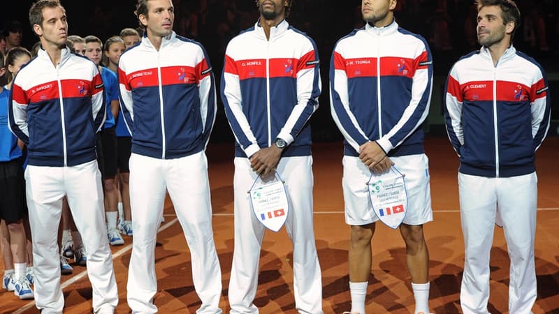 L'équipe de France de Coupe Davis