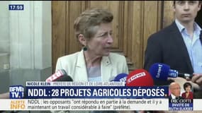 NDDL : "Il y a 7 projets agricoles qui nous paraissent sans problèmes", dit la préfète de Loire-Atlantique Nicole Klein