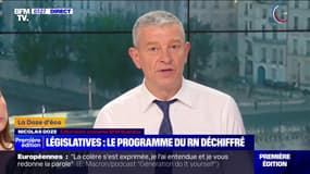 Législatives: "un évident problème de recettes" dans le programme du RN