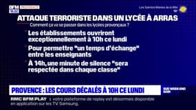 Enseignant tué au couteau: des rassemblements prévus lundi dans les Bouches-du-Rhône