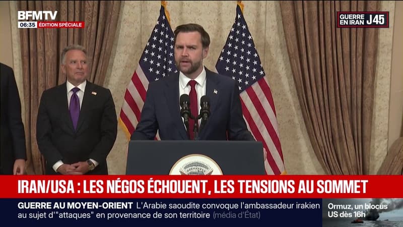 Après l'échec des négociations et alors que le cessez-le-feu est toujours en vigueur, les menaces s'intensifient entre l'Iran et les États-Unis