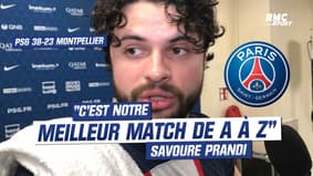 PSG 38-23 Montpellier : "C'est notre meilleur match de A à Z", savoure Prandi