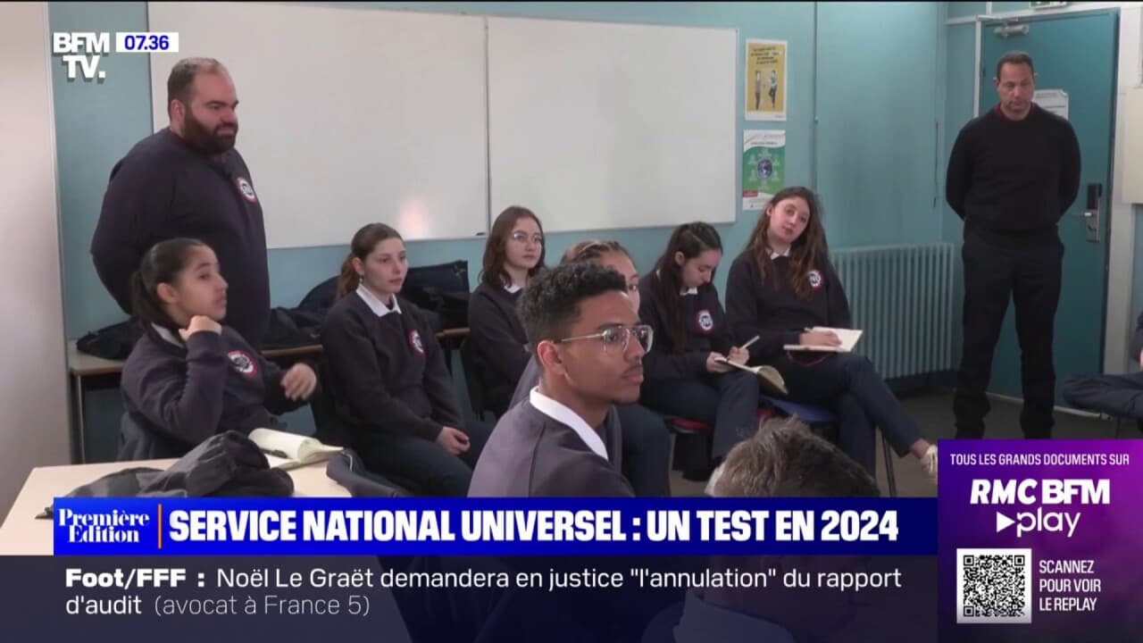 Le Service National Universel Obligatoire Testé Dans 6 Départements En 2024 