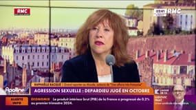 "Depuis très longtemps, le comportement de Gérard Depardieu est problématique", affirme la journaliste Raphaëlle Bacqué
