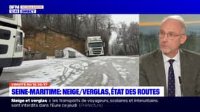 "La situation météorologique se détend": le préfet de Seine-Maritime fait le point sur l'épisode de neige et verglas dans le département
