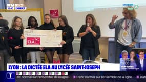 Lyon : La dictée Ela au lycée Saint-Joseph