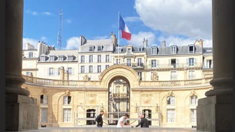 Photos de l'Elysée le 6 juillet 2020