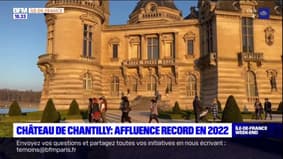 Affluence record en 2022 pour le château de Chantilly avec plus de 500.000 visiteurs