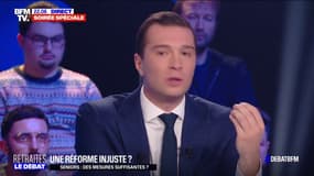 Jordan Bardella: "Avec cette réforme, vous allez pénaliser la France des BTS"