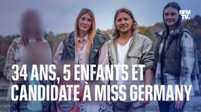 34 ans et 5 enfants, Bettina Orth est candidate à l'élection Miss Germany