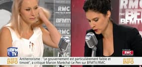 Marion Maréchal-Le Pen face à Apolline de Malherbe en direct