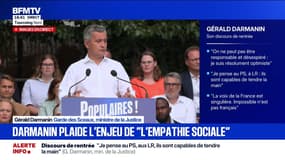 Gérald Darmanin estime que "l'empathie sociale" est "peut-être l'enjeu des prochains mois"