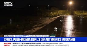 Crues, pluie-inondation: trois départements sont toujours placés en vigilance orange