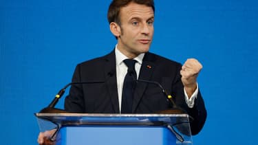 Emmanuel Macron à Bangkok, le 18 novembre 2022