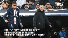 Real-"J'enlève mes chaussures ?": Mbappé raconte sa première rencontre avec Zidane