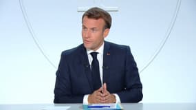 Emmanuel Macron annonce un couvre-feu dans plusieurs métropoles françaises, le 14 octobre 2020