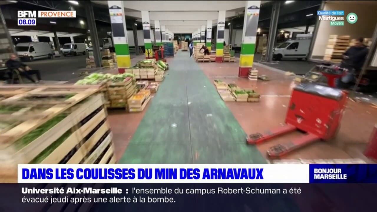 Marseille dans les coulisses du MIN des Arnavaux