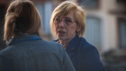 Nadine Jubillar, mère de Cédric Jubillar, au procès de ce dernier, à la cour d'assises du Tarn, à Albi, le 8 octobre 2025.