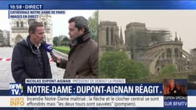 Nicolas Dupont-Aignan sur Notre-Dame: "On veut savoir pourquoi c'est arrivé"