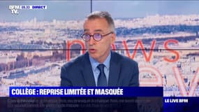 Collège: Reprise limitée et masquée - 18/05