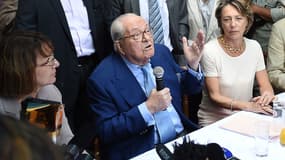 Jean-Marie Le Pen à Marseille, le 5 septembre 2015