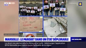 Marseille: les magistrats dénoncent l'état du tribunal judiciaire