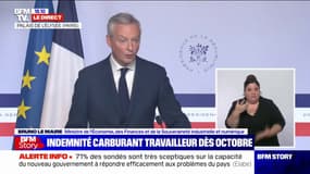 Bruno Le Maire: "Nous avons atteint la cote d'alerte en matière de finances publiques"