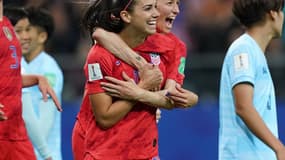 Alex Morgan et Megan Rapinoe