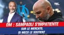 OM : Sampaoli s'impatiente sur le mercato, Di Meco le soutient 