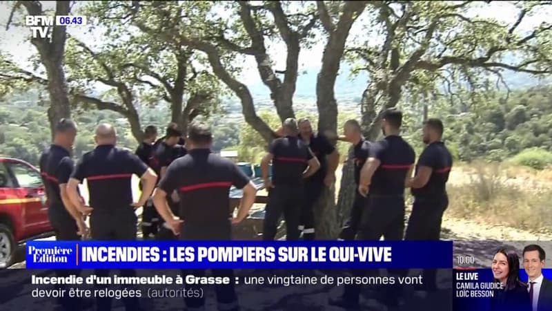 Les pompiers volontaires des Alpes-Maritimes sont sur le qui-vive, à cause de la sécheresse du département