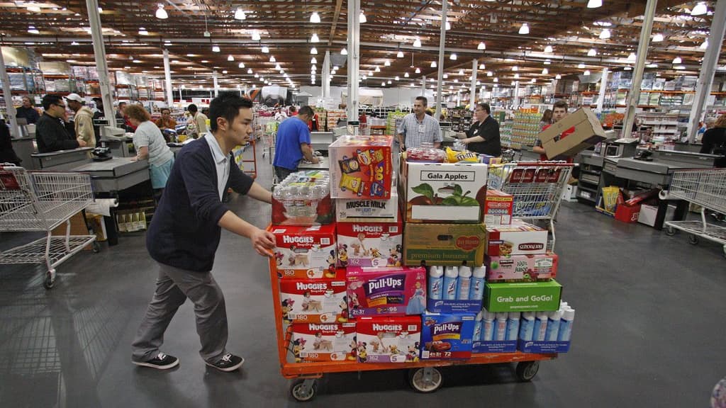 Un magasin Costco à New York