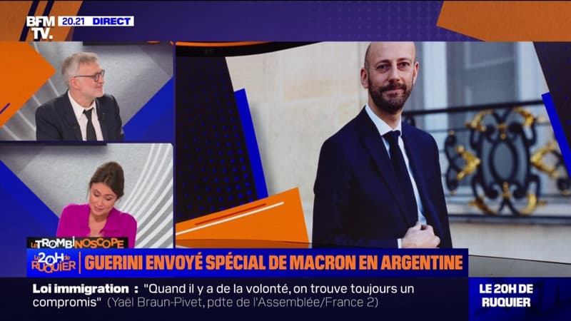 LE TROMBINOSCOPE - Stanislas Guerini, envoyé spécial d'Emmanuel Macron en Argentine