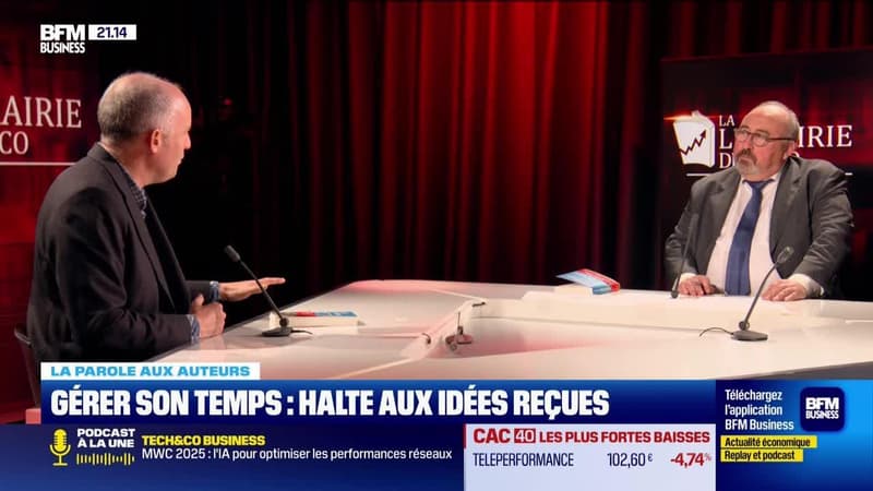 La parole aux auteurs : Gérer son temps, halte aux idées reçues - 08/03