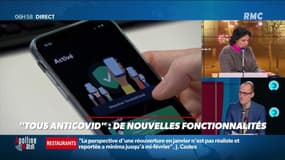 La chronique d'Anthony Morel : "Tous anticovid", de nouvelles fonctionnalités - 08/01