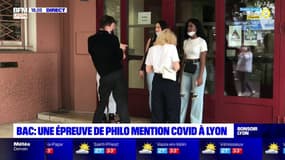 Bac : une épreuve de philo mention Covid à Lyon